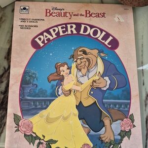 Disney Beauty and the Beast Paper Doll Set